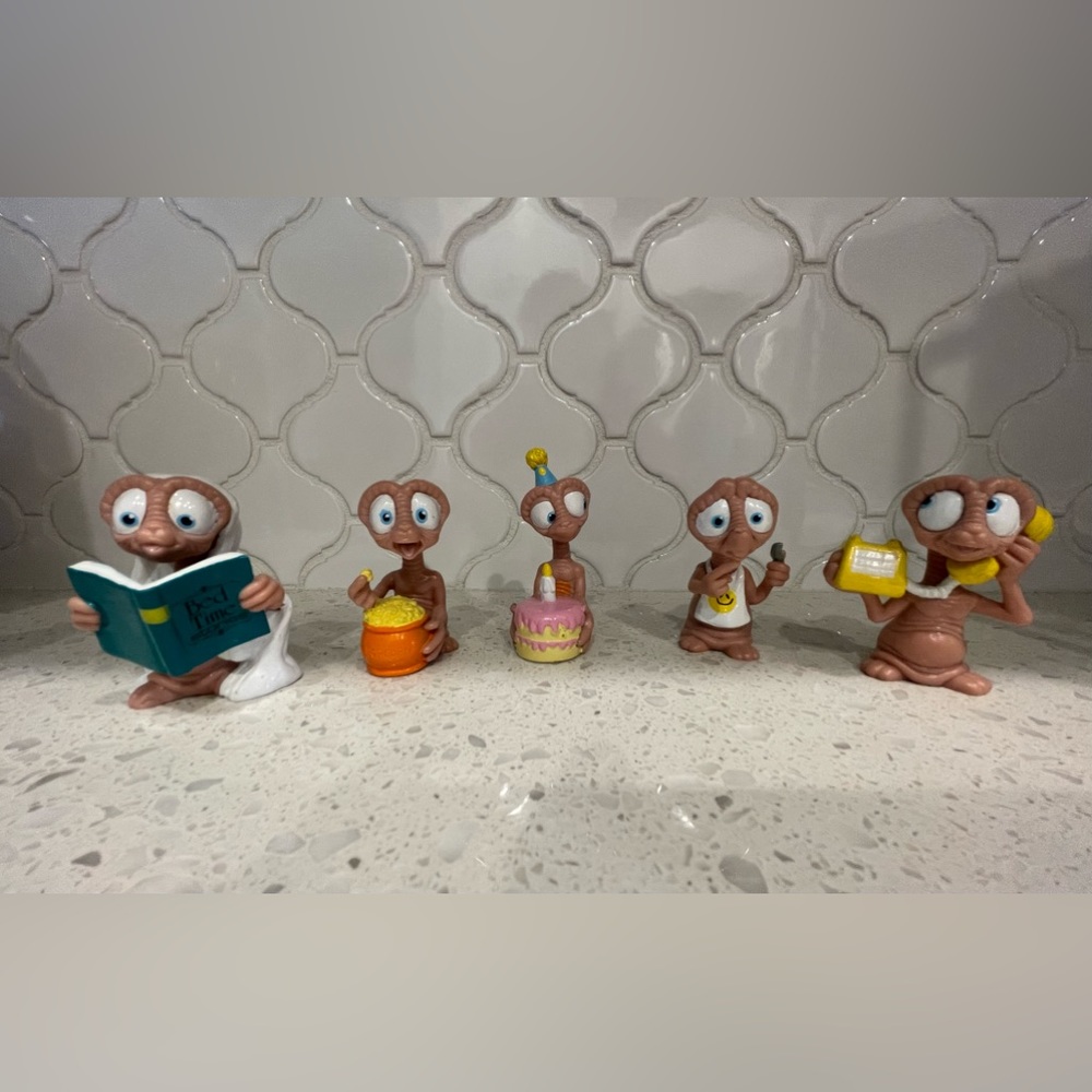 E.T. Vintage 1988 Applause Figurines